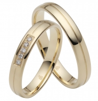 Gold wedding ring Nr. 10-03498/035